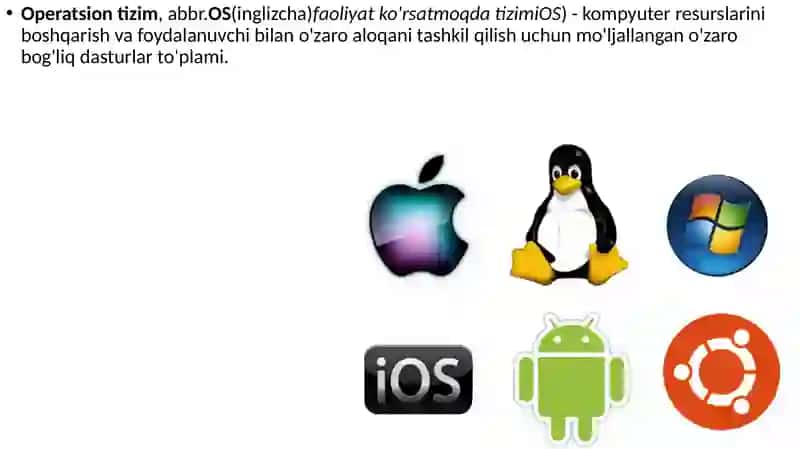 Windows Operatsion Tizim 3