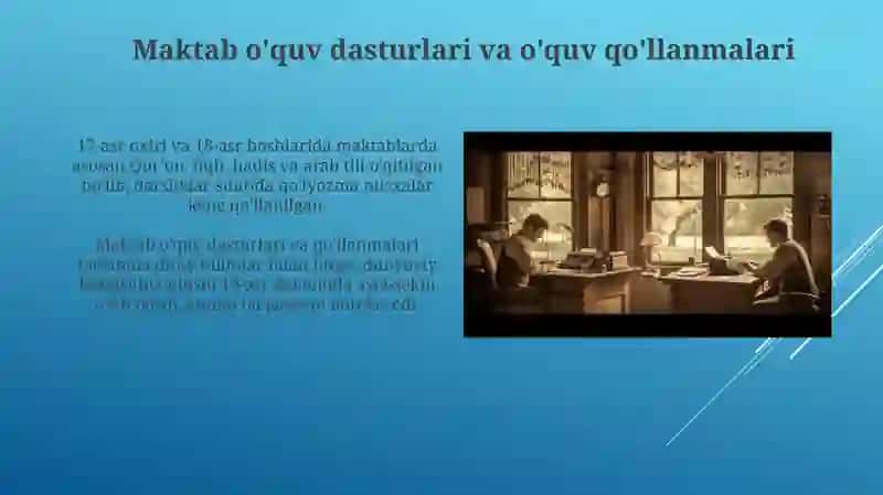 Maktab O'quv Dasturlari va O'quv Qo'llanmalari 3