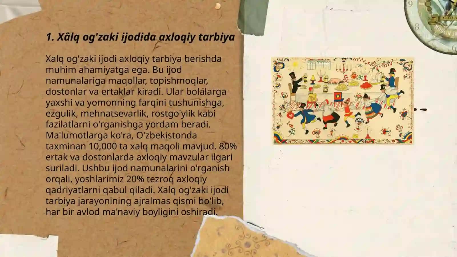 Xâlq og'zaki ijodida talim tarbiya 3
