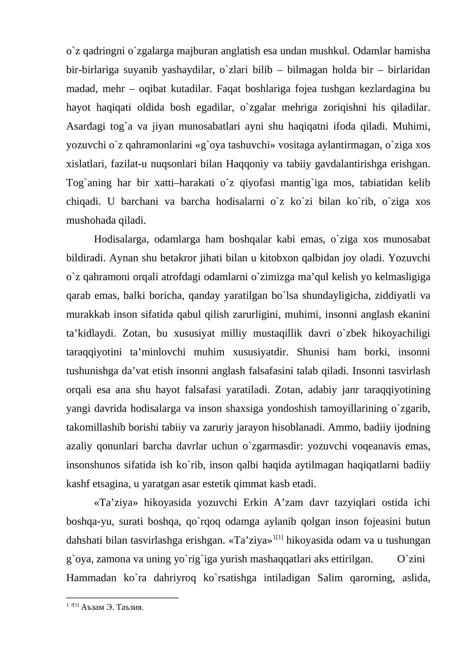 Hozirgi o`zbek nаsrining jаnr vа uslub xususiyatlаri. hikoyachilik 3