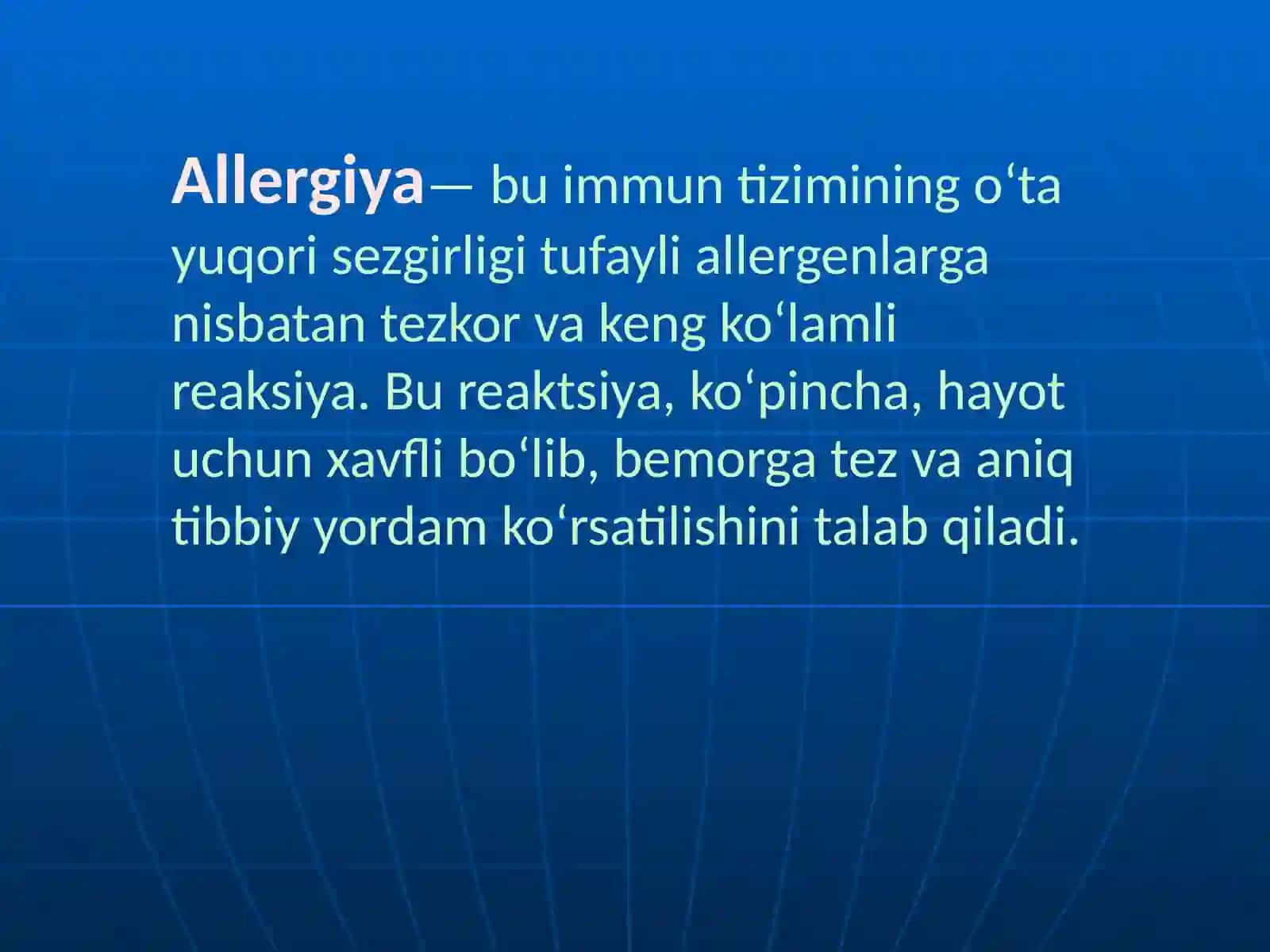 Allergiyaga qarshi vositalar 3