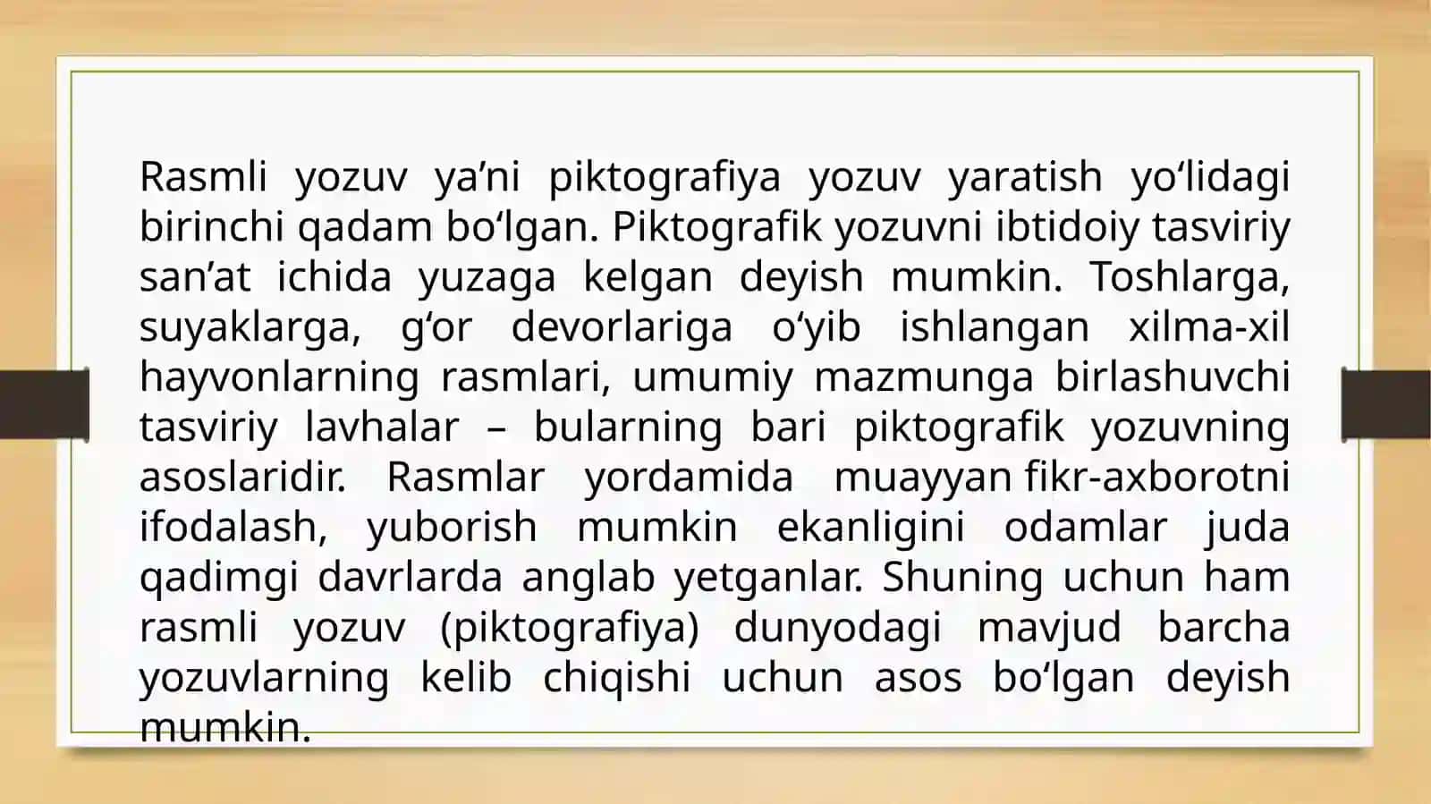 “Yozuvni kim ixtiro qilgan” mavzusiga taqdimoti 3