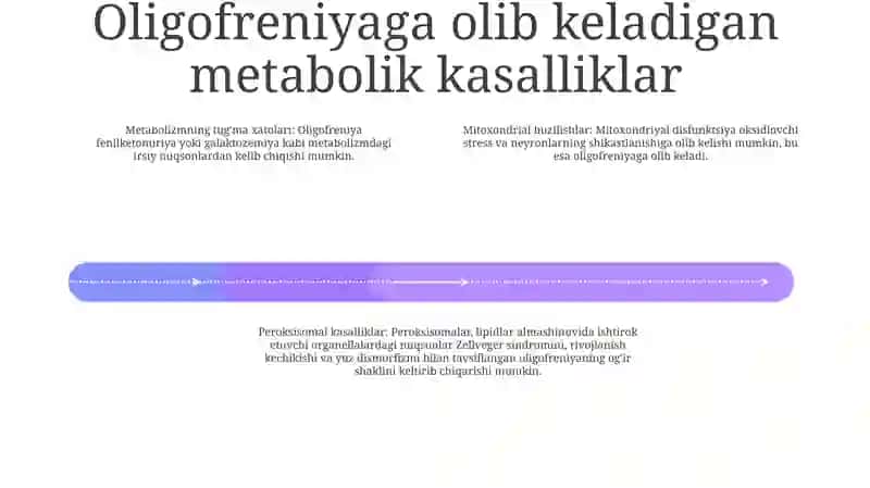Moddalar Almashinuvining Buzilishi Natijasida Kelib Chiqqan Oligofreniya 3