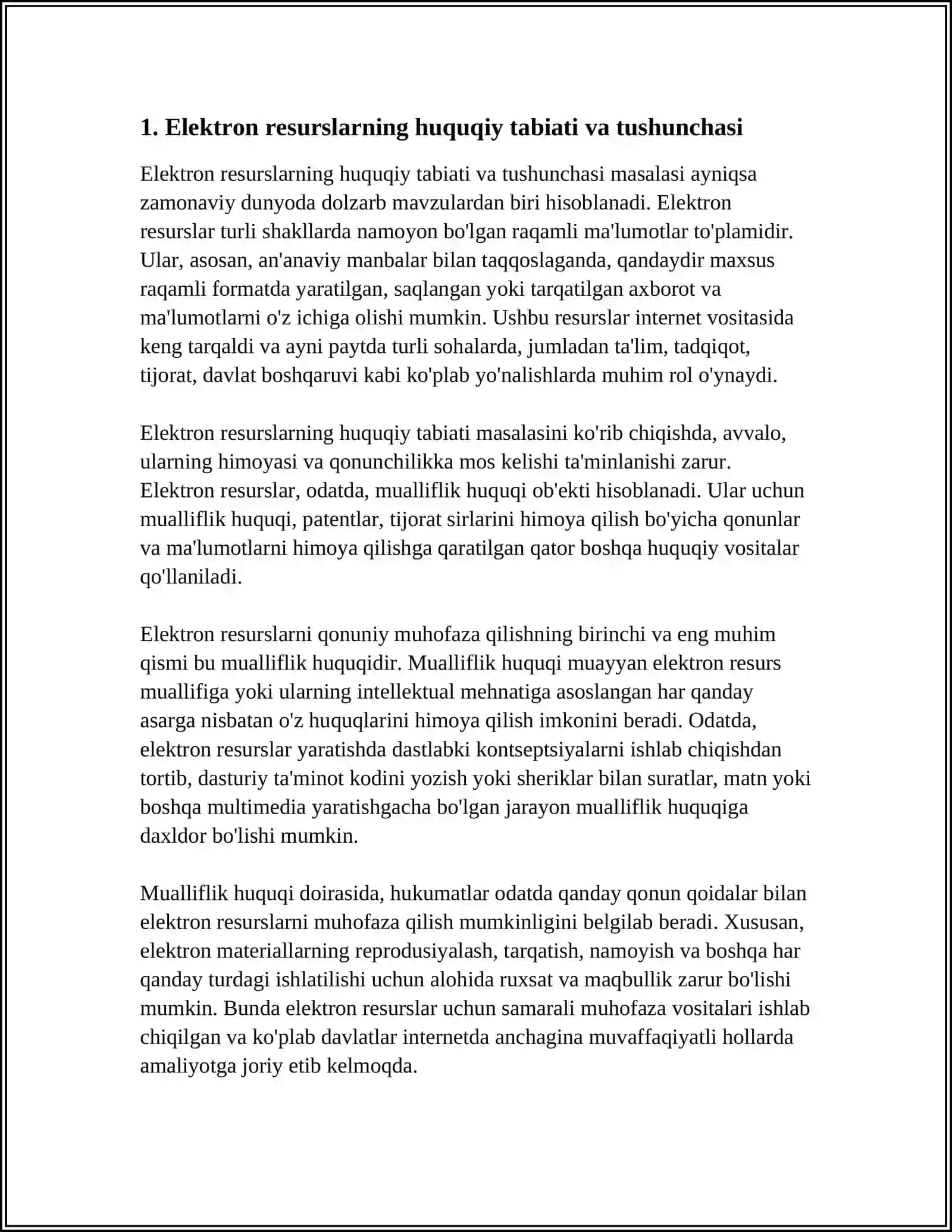 ELEKTRON RESURSLARNING HUQUQIY MUHOFAZASI 3