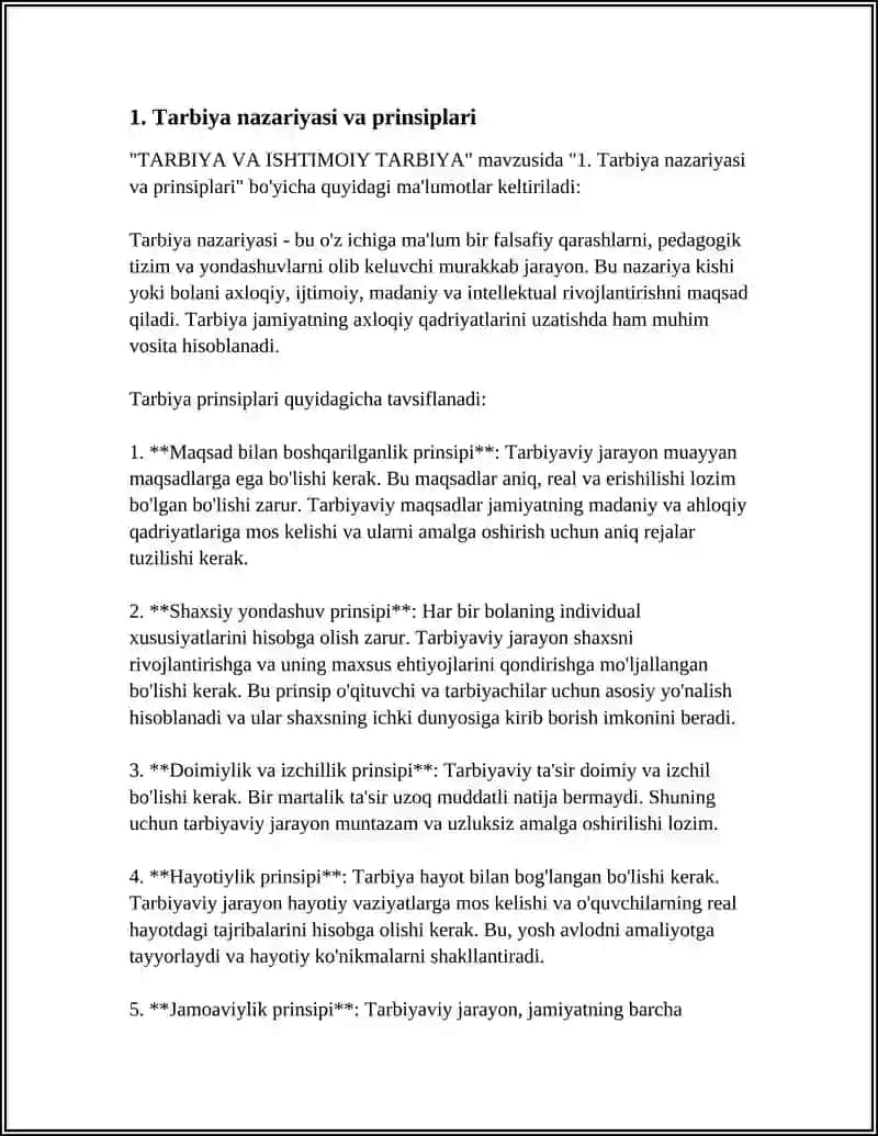 TARBIYA VA ISHTIMOIY TARBIYA 3