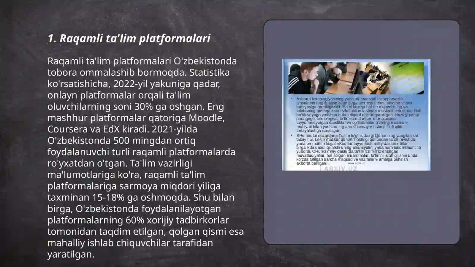 Raqamli ta'lim platformalari 3