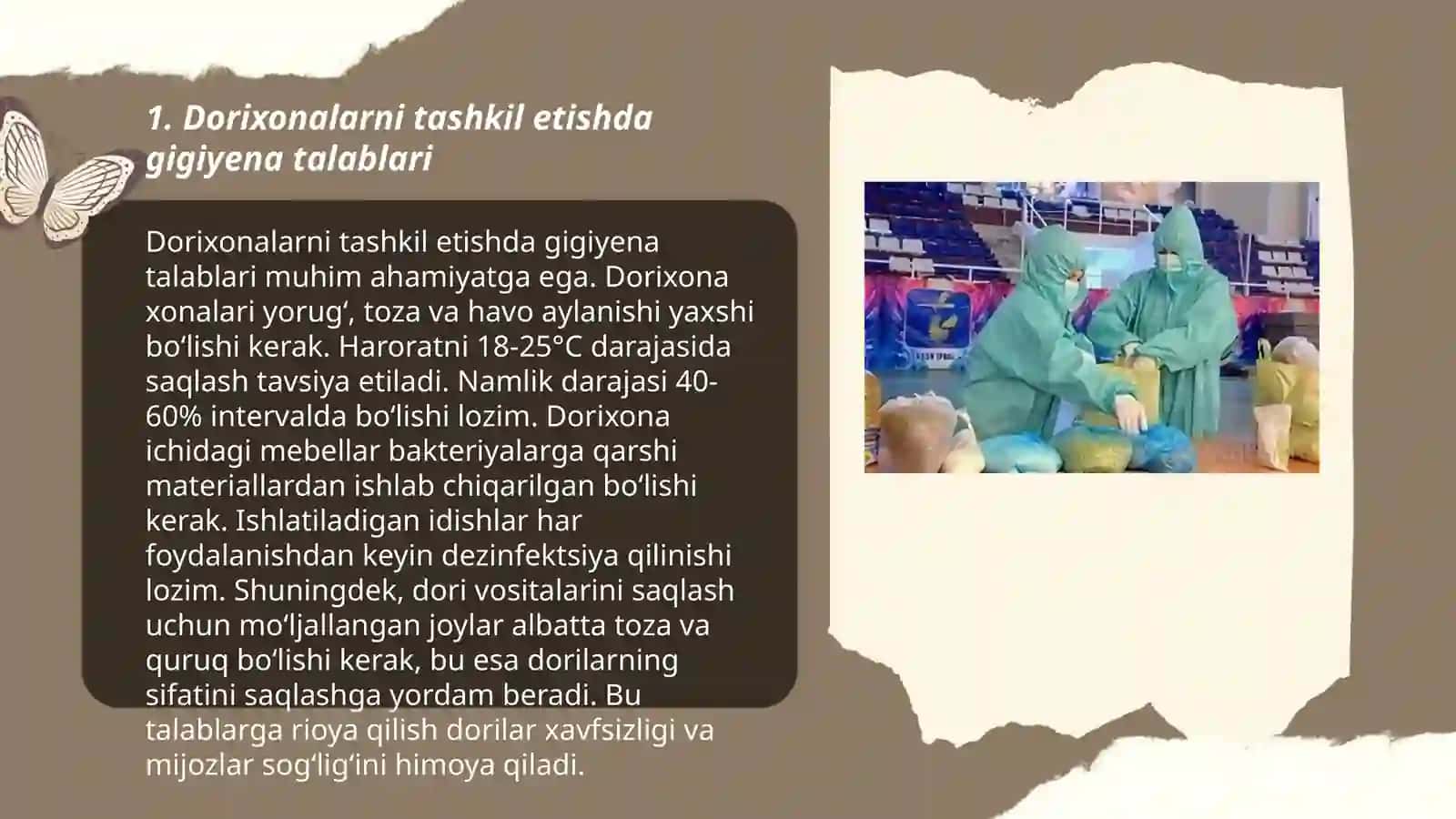 Dorixonalarda sanitar va epidemiyaga qarshitartibni ta’minlashning gigiyenik jihatlari 3