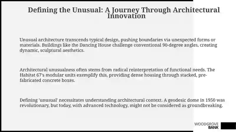 Defining the Unusual: A Journey Through Architectural Innovation 3