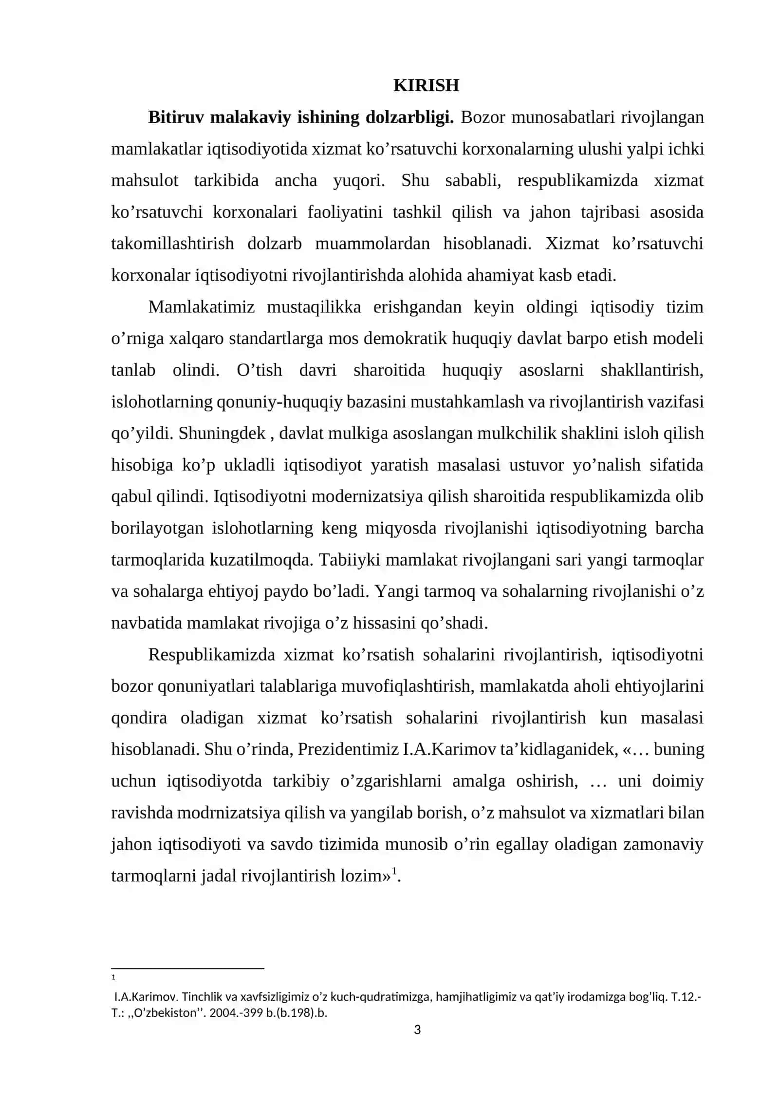 Xizmat ko’rsatuvchi korxonalarda buxgalteriya hisobi va auditning xususiyatlari 3