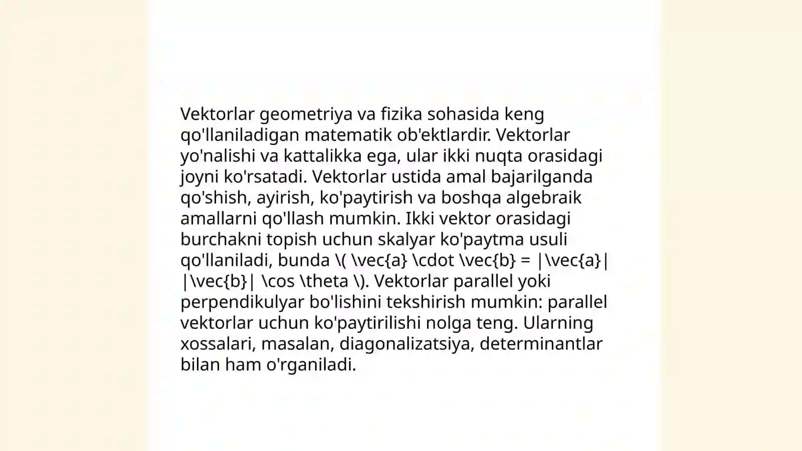 Vektor va tenzor analiz elementlari 3