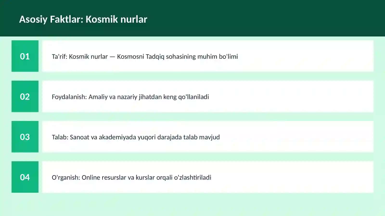 KOSMOSNI TADQIQ 3