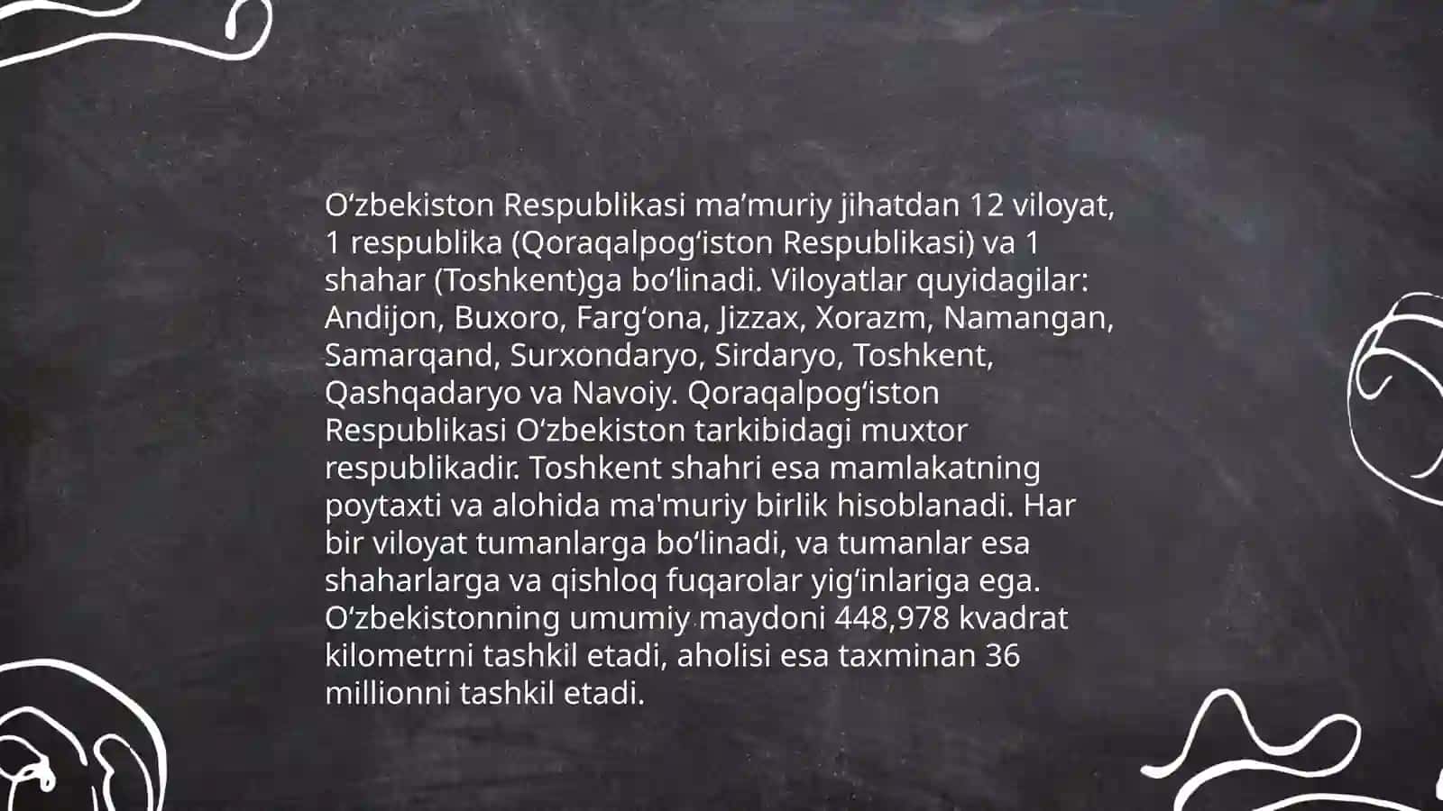 O’zbekistonning ma’muriy-hududiy tuzilishi 3