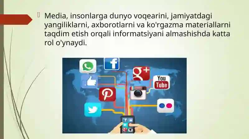 Media va axborot tili, media va an’anaviy matnlarni o’qish 3