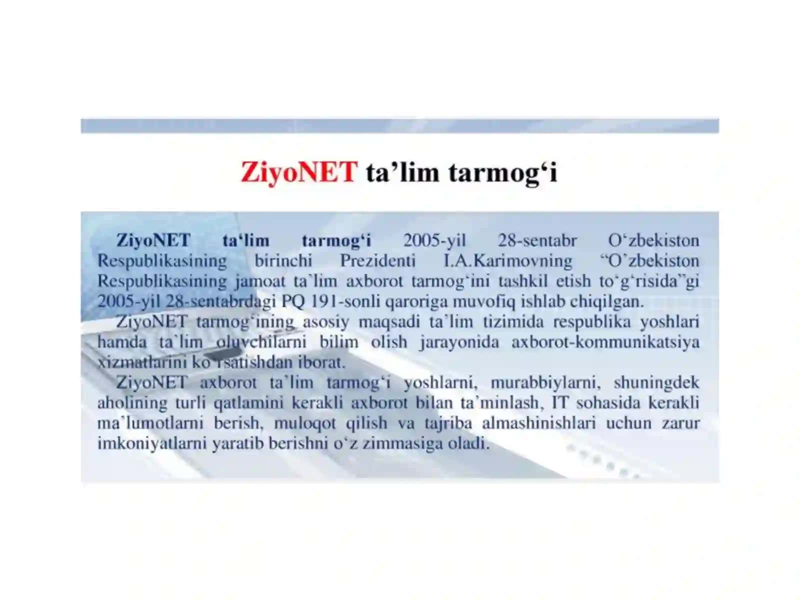 Ta’limiy internet resurslari va ulardan o‘quv jarayonida foydalanish 3