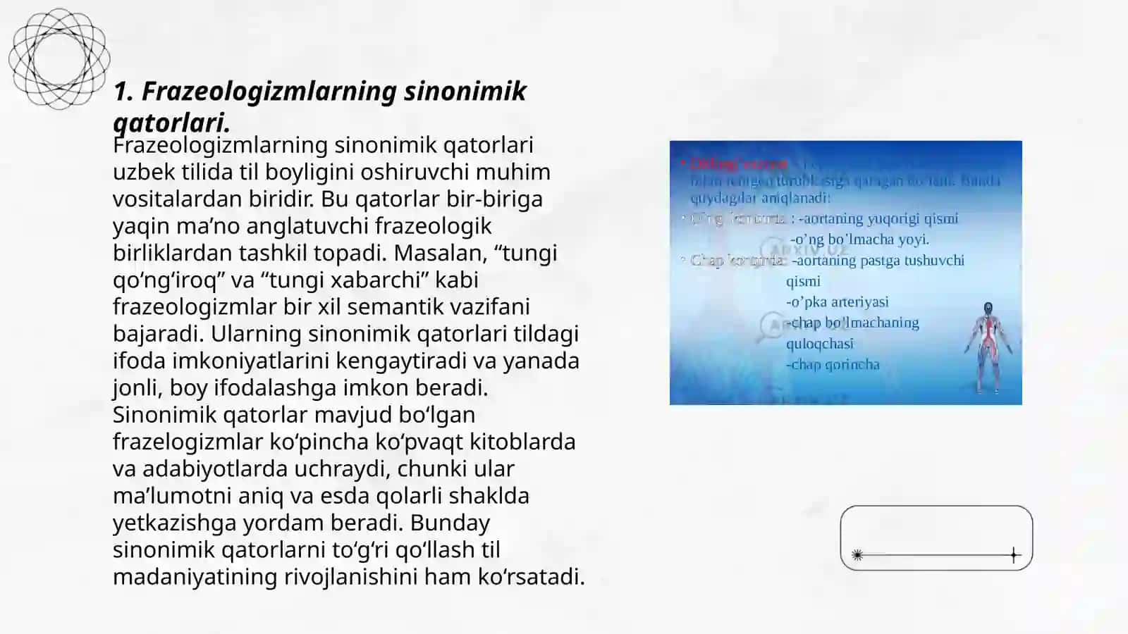 Frazeologik sinonimiya va antonimiya 3