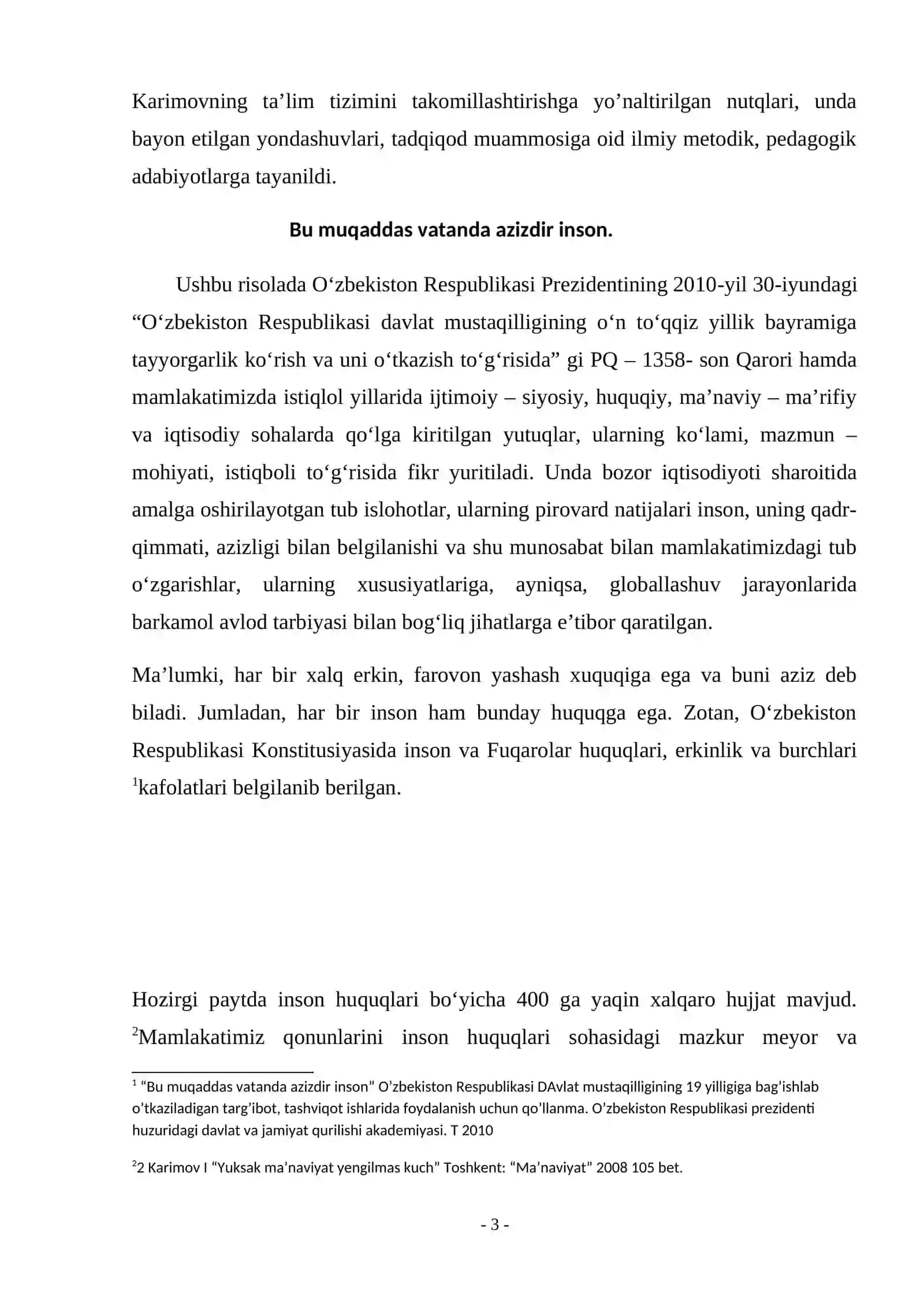 Hozirgi zamon ingliz tilida payt holi va uning o`zbek tilida berilishi 3