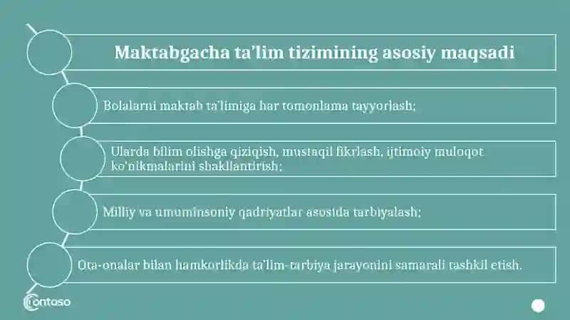 O‘zbekiston Respublikasi maktabgacha ta’lim konsepsiyasi 3