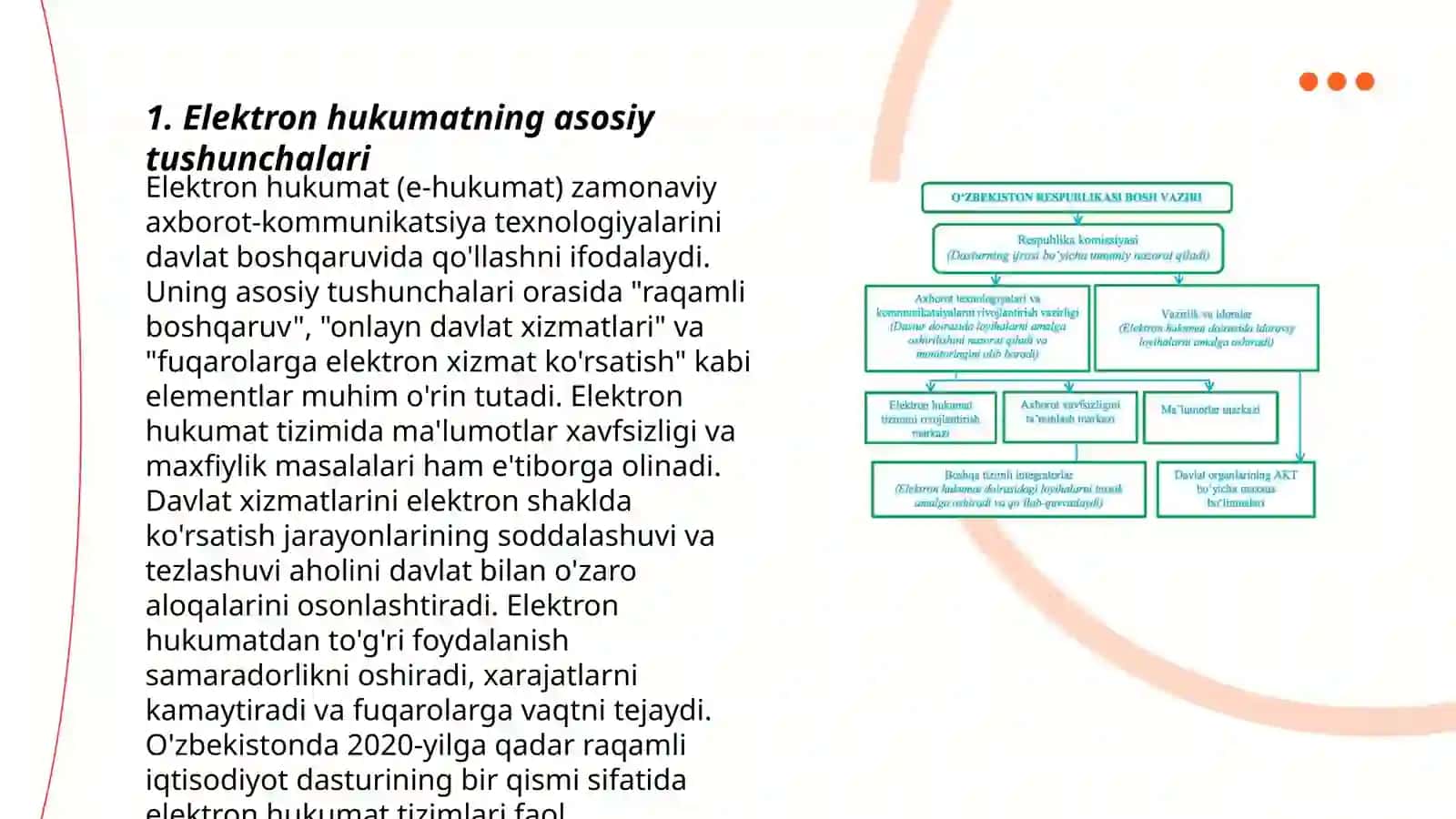 Elektron hukumat tushunchasi va vazifalari 3