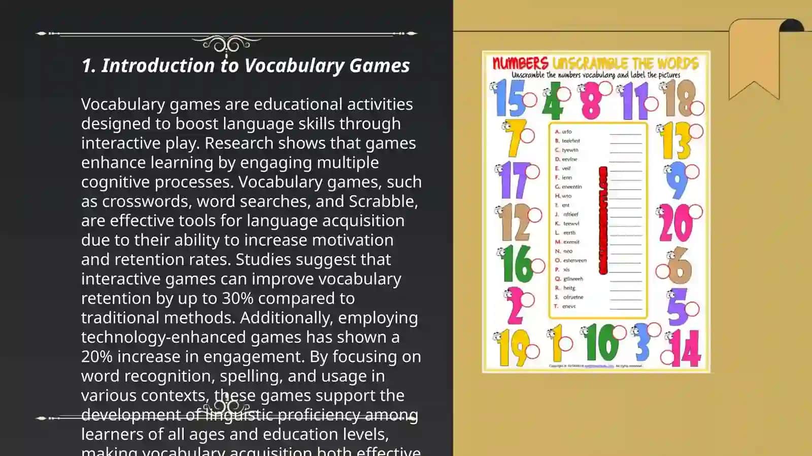 Teaching vocabulary through games 3