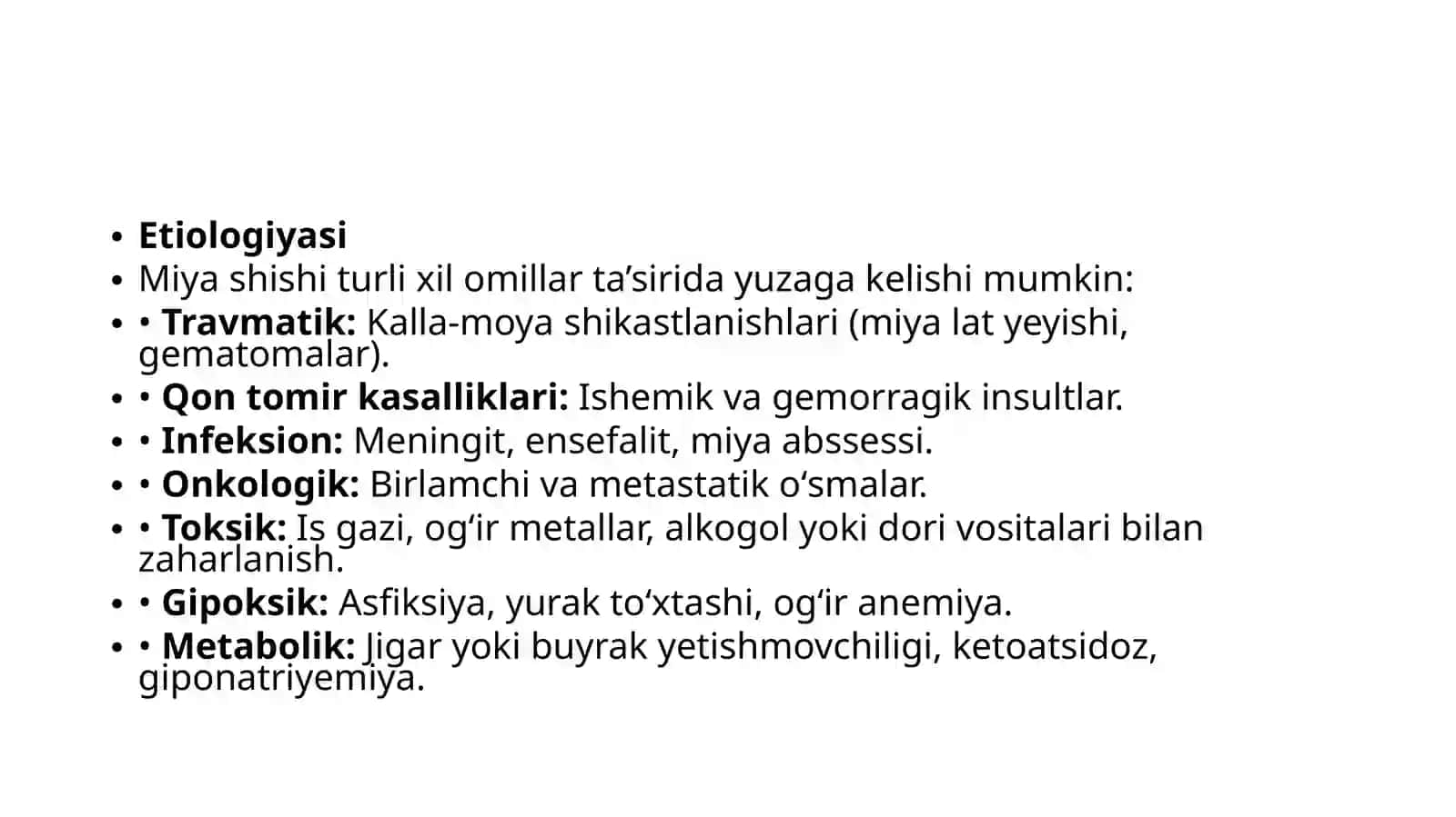 Miya shishi (Oedema cerebri) 3