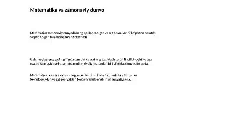 Oliy matematika 3