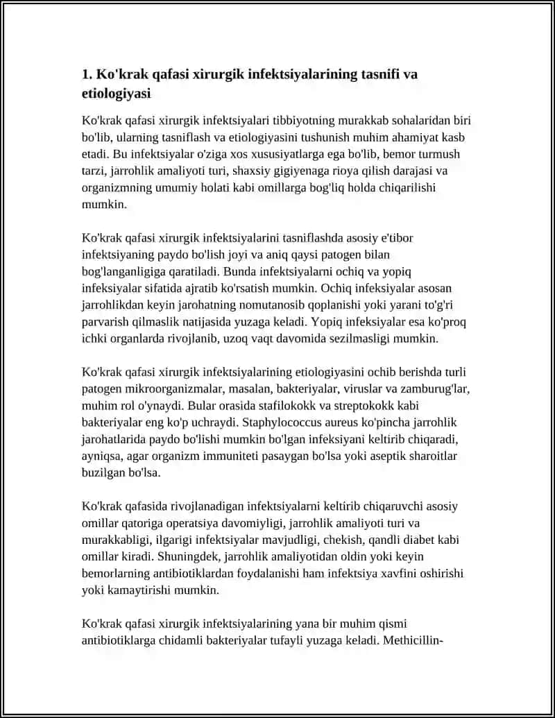 KÕKRAK QAFASI XIRURGIK INFEKSIYASI 3