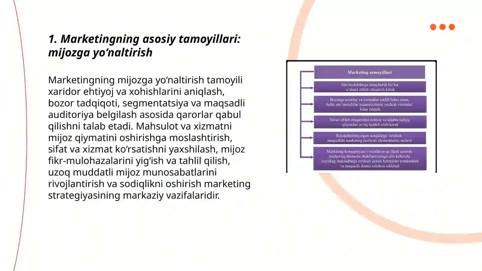 2-mavzu. Marketingning funksiyalari, vazifalari va tamoyillari 3