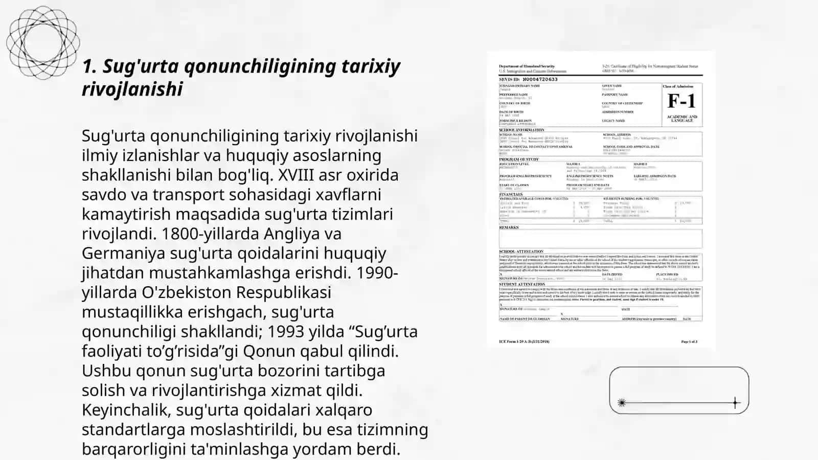 Sug'urta qonunchiligining tarixiy rivojlanishi 3