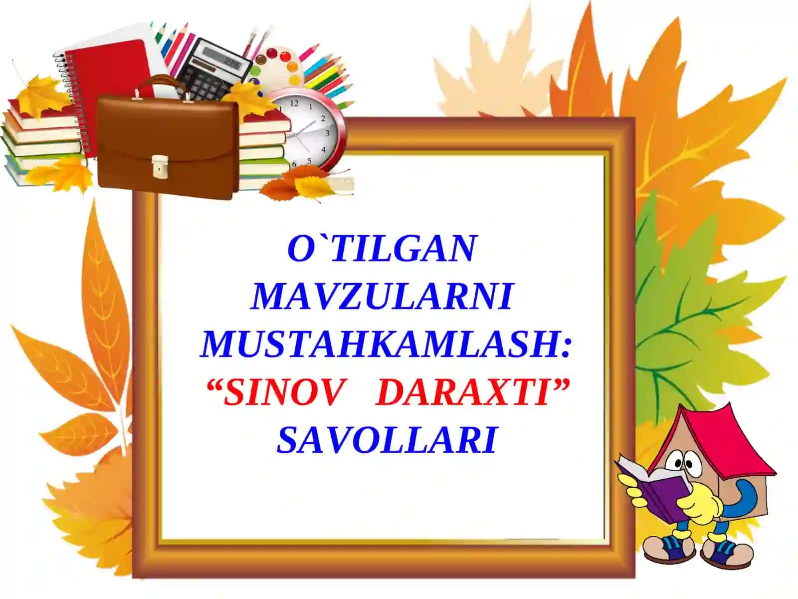 Ona tili fanidan 3-sinfda“Takrorlash. 420-422-mashqlar” mavzusida tayyorlagan ONLAYN DARS ISHLANMASI 3