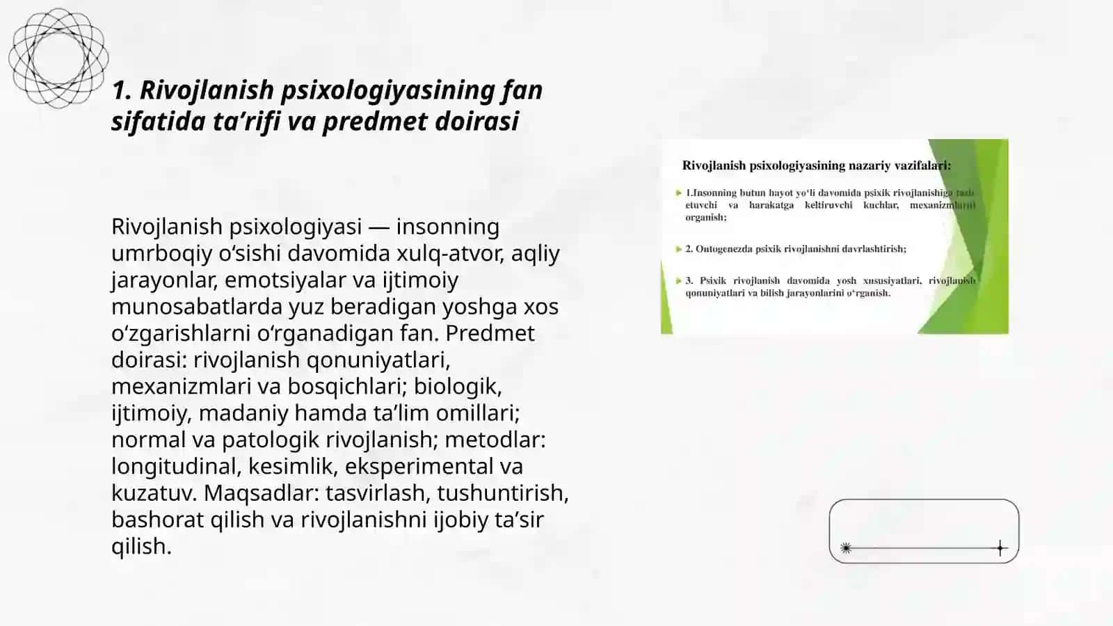 Rivojlanish psihologiyasi 3
