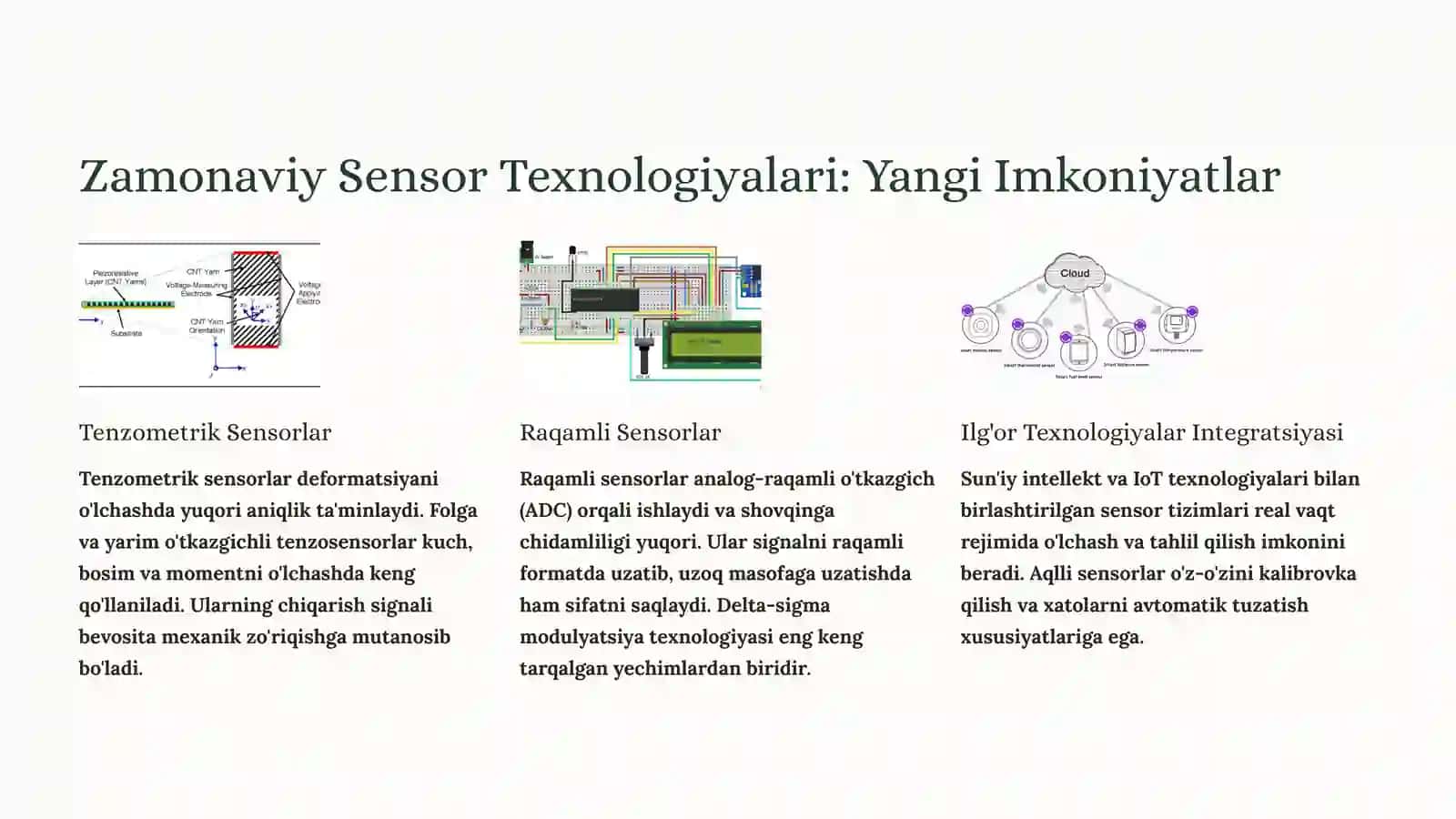 Ko'prikli O'lchash Sxemalarining Sezgirligini Oshirish: Texnik Yechimlar 3