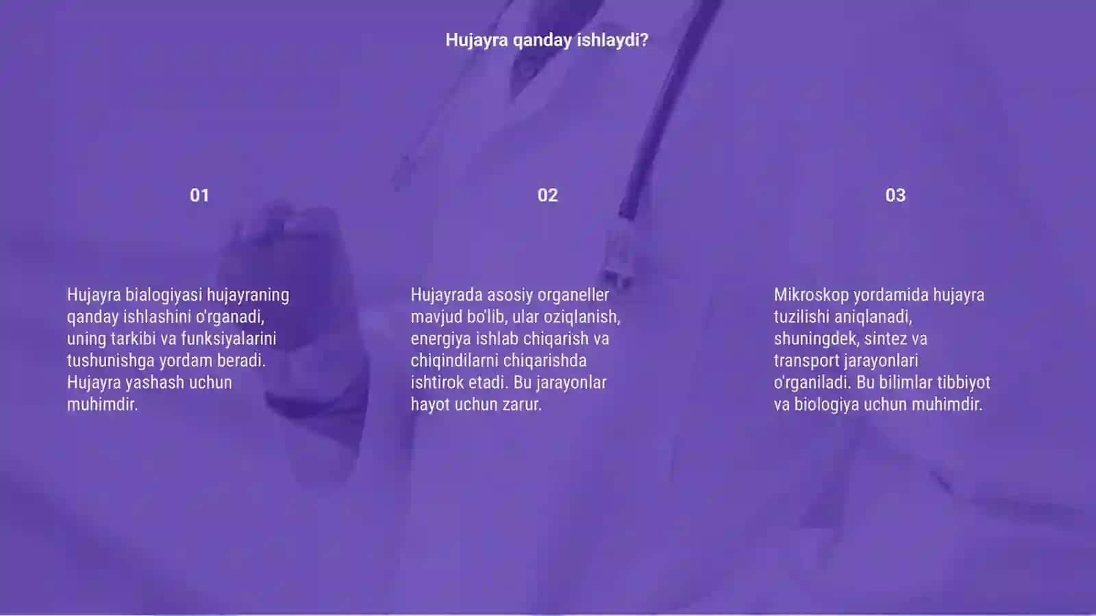 Hujayra bialogiyasi 3