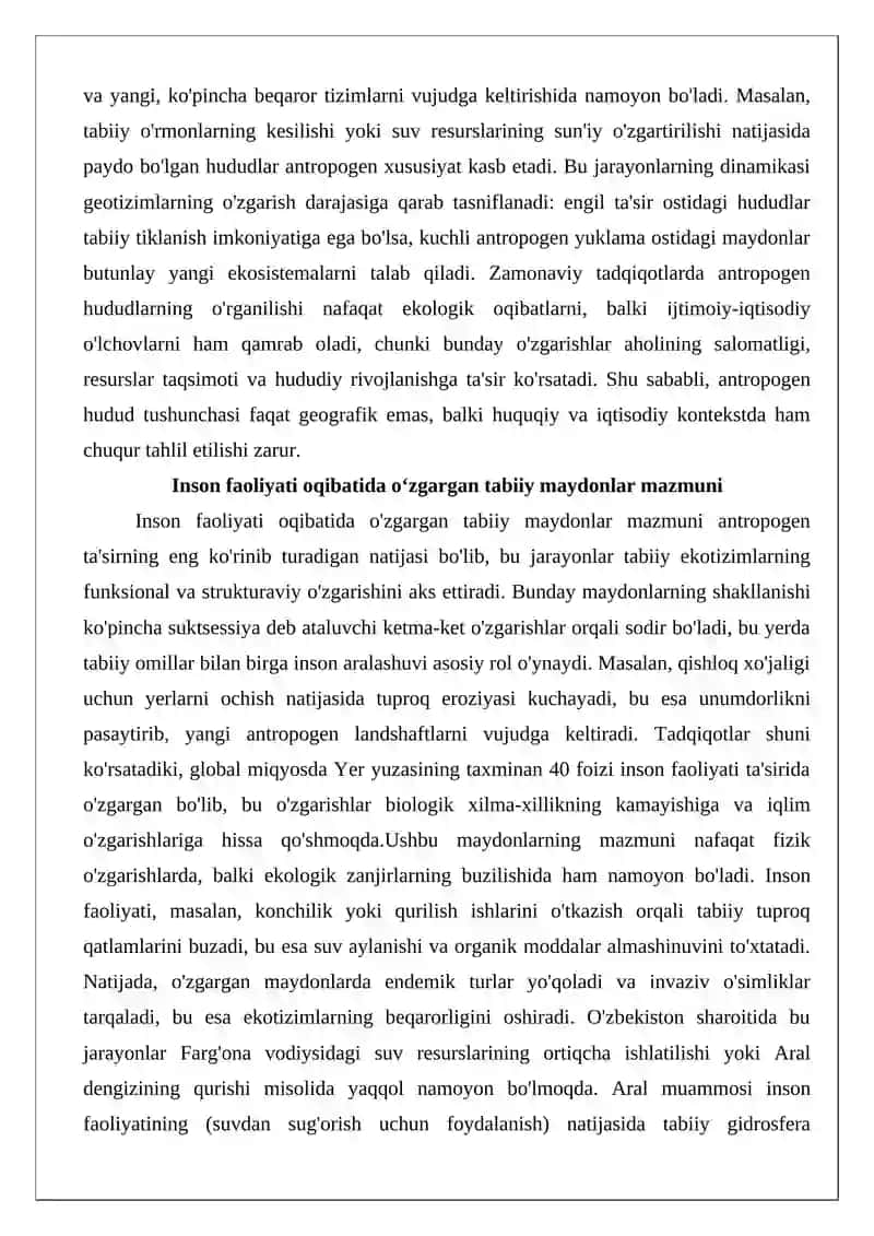 Antropogen hudud tushunchasi va atrof-muhitni muhofaza qilish talablari 3