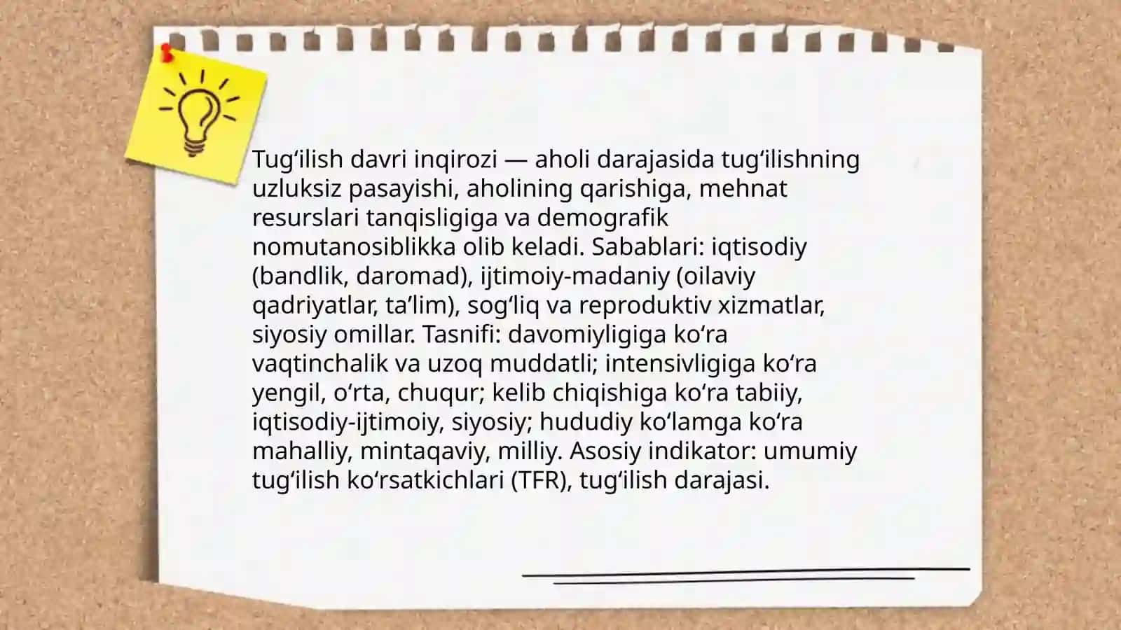 Tugʻilish davri inqirozi 3