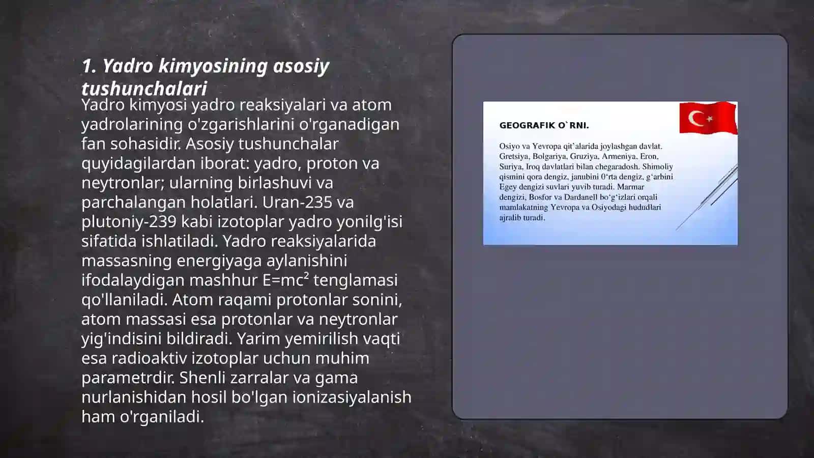 Yadro kimyosininh tibbiyitdagi o'rni 3