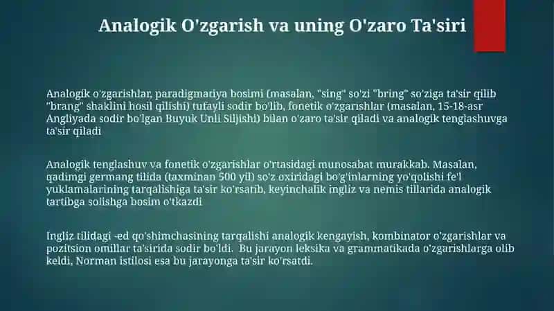 Kombinator va pozitsion tovush oʻzgarishlari 3