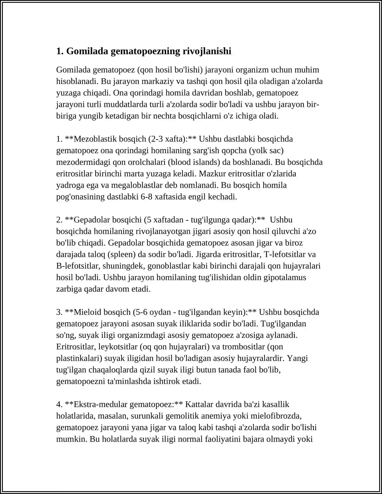 HOMILADA GEMATOPOEZNING XUSUSIYATLARI 3