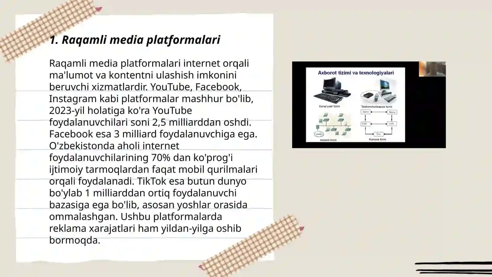 Media texnologiyalar kundalik hayotda 3