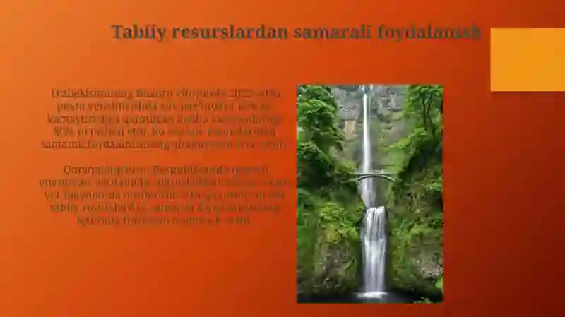 Tabiatdan oqilona foydalanish va tabiatni muhofaza qilishni asosiy yonalishlar 3