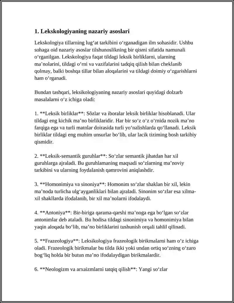 LEKSIKOLOGIYA 3