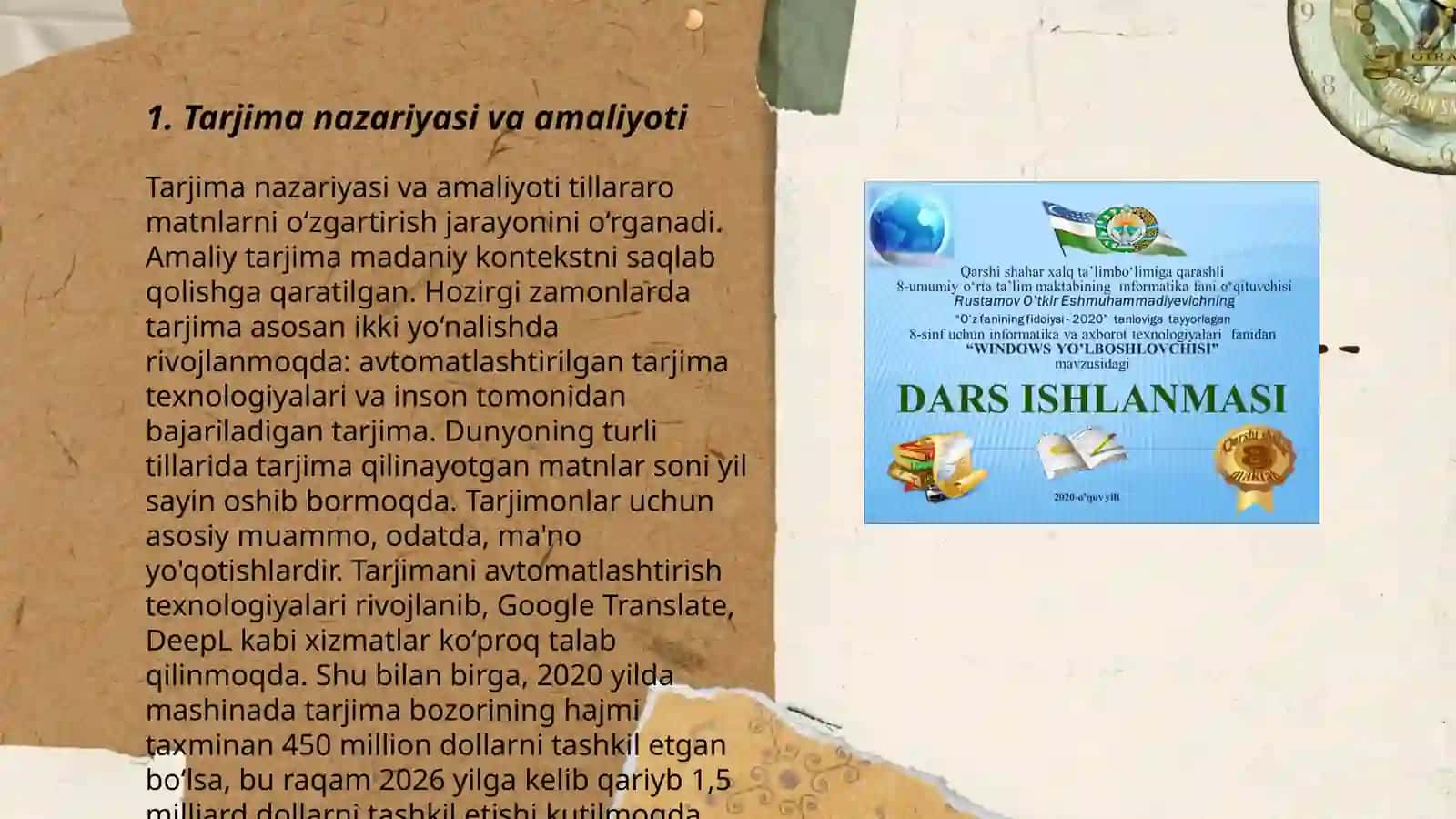 Tarjima nazariyasi va amaliyoti 3