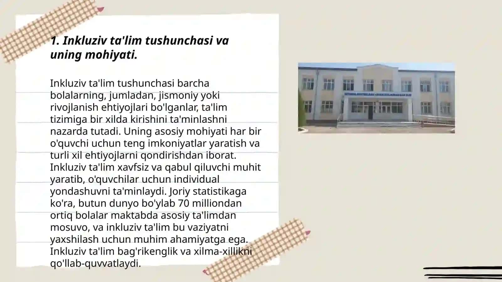 Imkoniyati cheklangan bolalarni samarali inklyuziv ta'lim olishining asosiy shartlari 3