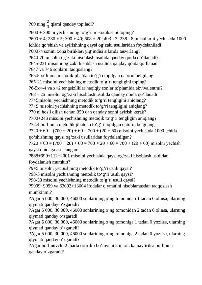 Matematika fanlari ichida shoh, uning sirlaridan boʻlingiz ogoh 3