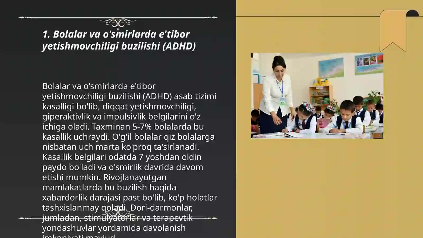 Bolalar va o'smirlardagi shaxs va xulq-atvor buzilishlari 3