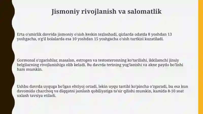 Ilkoʻspirinlik davridagi psixik rivojlanish xususiyatlari 3