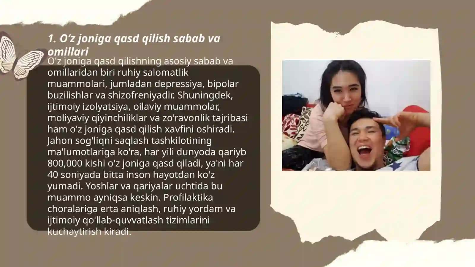 Shaxsning oʻz joniga qasd qilish harakati 3