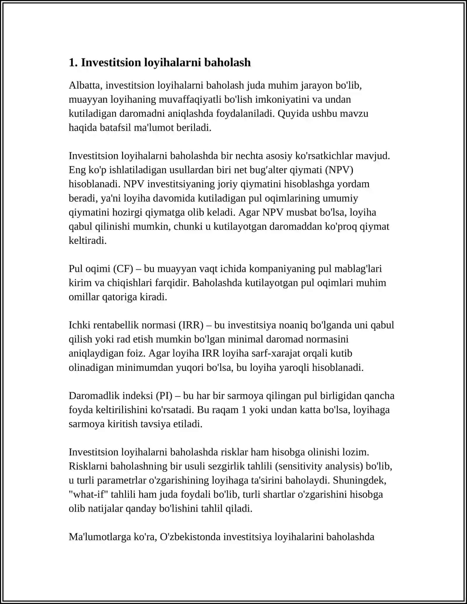 INVESTITSION IQTISODIOTDA MENEJMENT STRATEGIYALARI 3