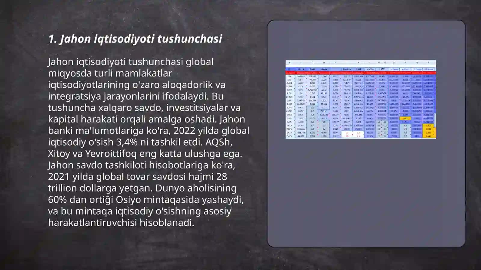 Jahon iqtisodiyoti globallashuvi 3