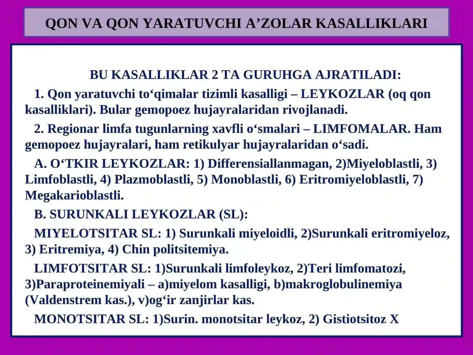 Orttirilgan gemolitik animiyalar laborator diagnostikasi 3