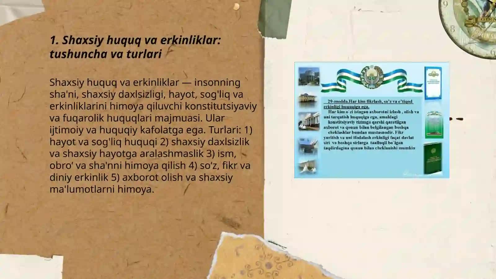 Shaxsiy huquq va erkinliklar 3